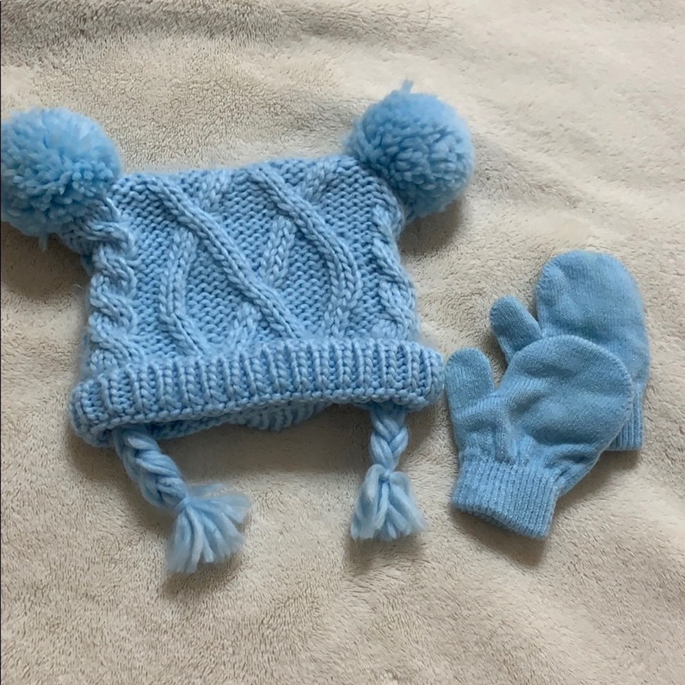 Laura Ashley knit Baby Hat